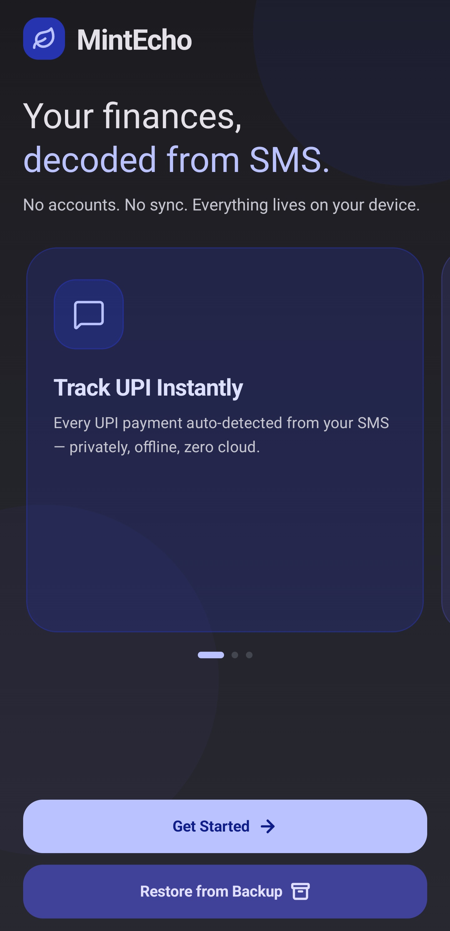 MintEcho screenshot 1